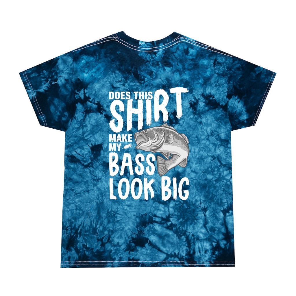 Large Mouth Tie-Dye Tee, Crystal