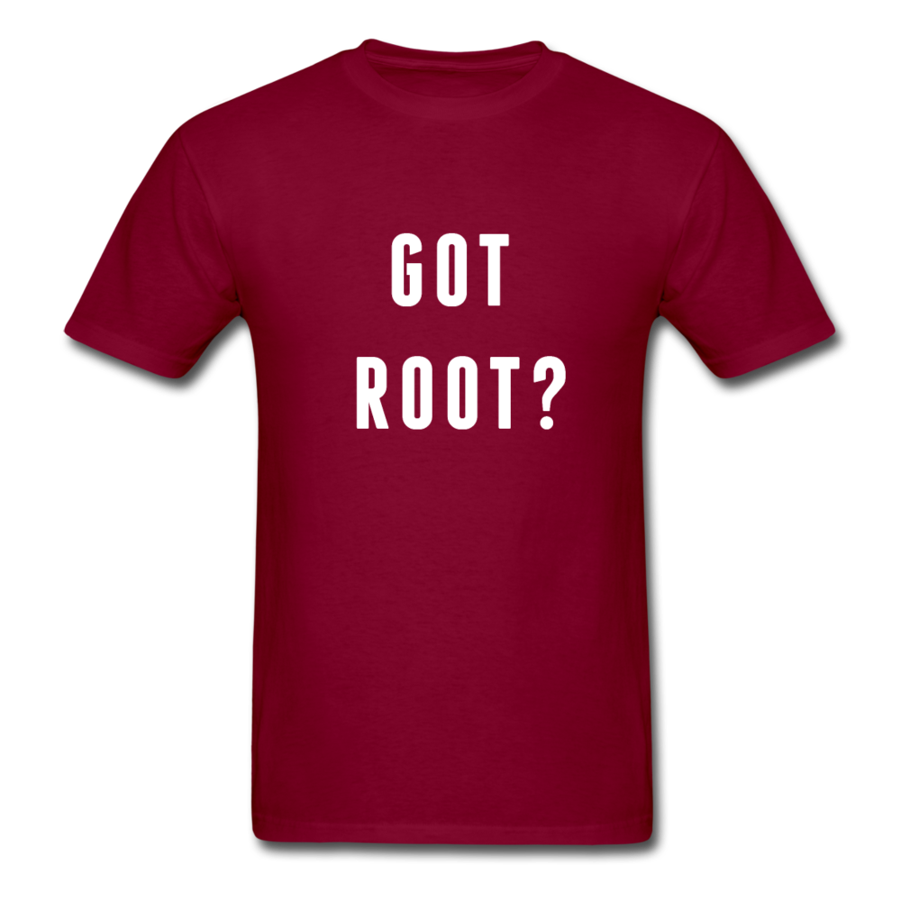 Got Root T-Shirt - burgundy