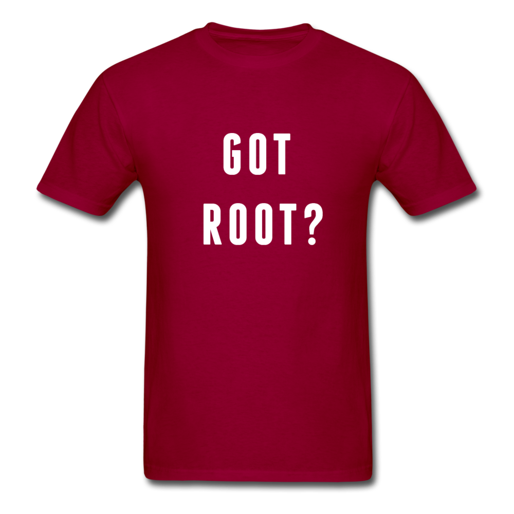 Got Root T-Shirt - dark red