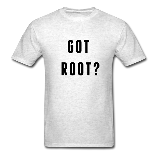 Got Root T-Shirt - light heather gray