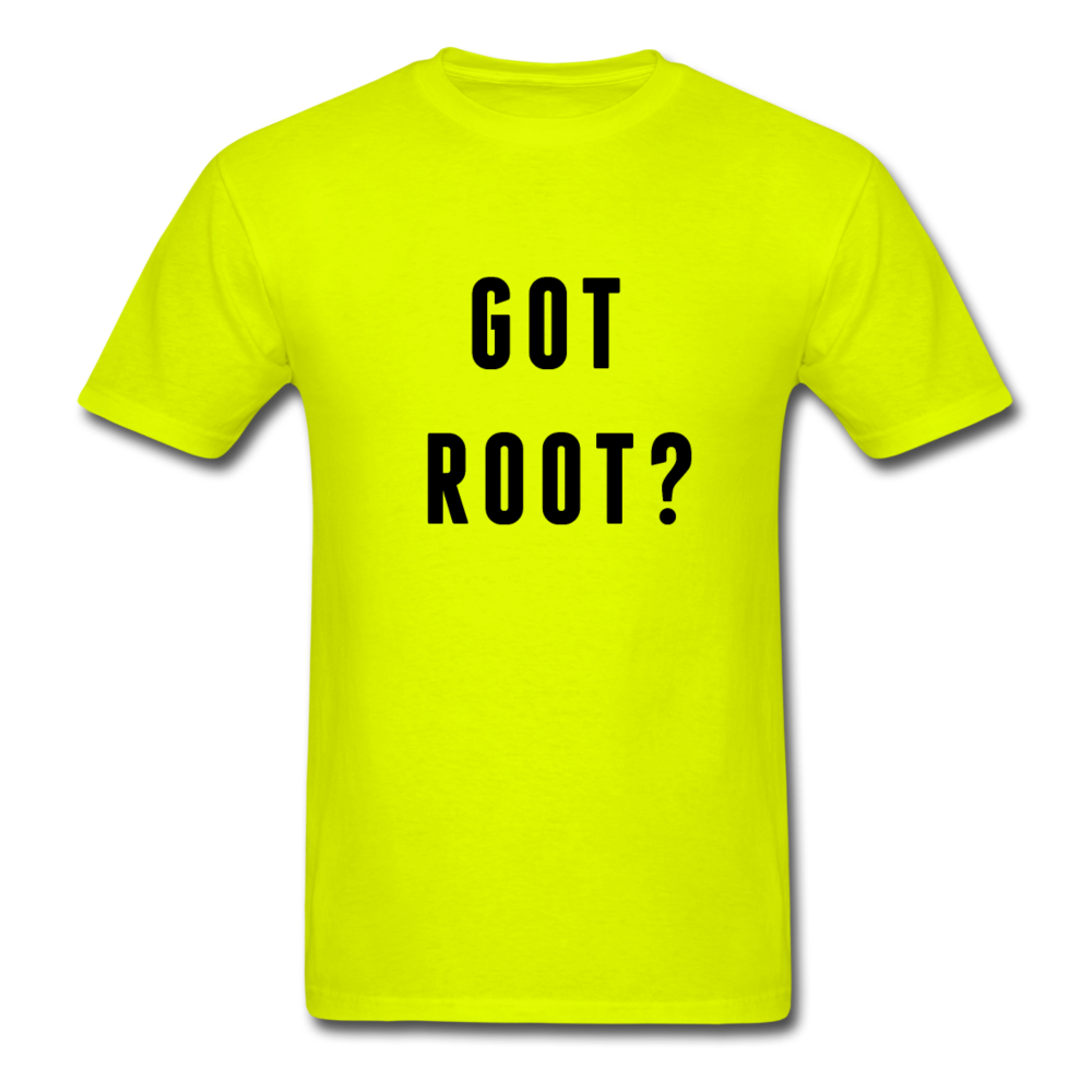 Got Root T-Shirt - safety green