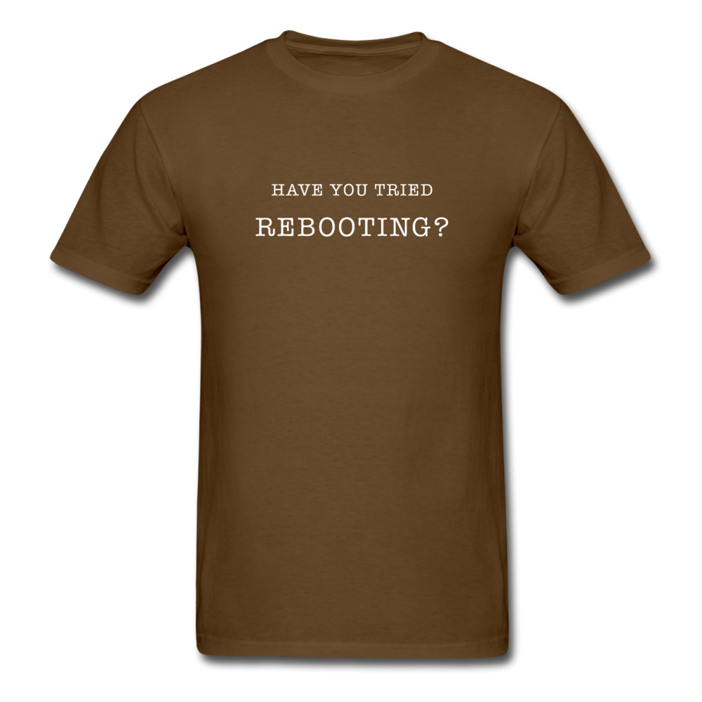 Rebooting T-Shirt - brown