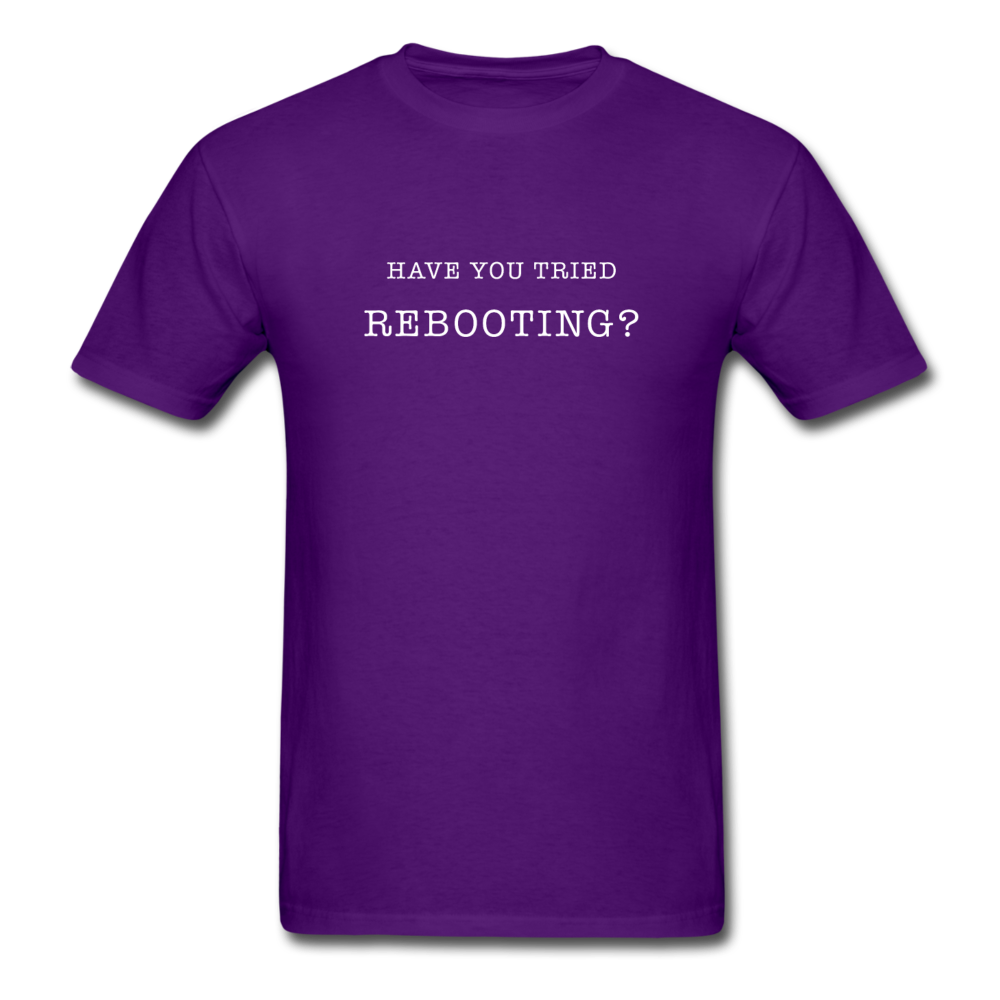 Rebooting T-Shirt - purple