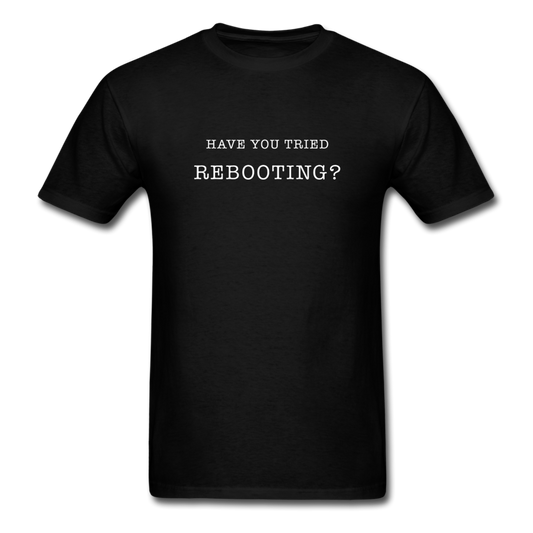 Rebooting T-Shirt - black
