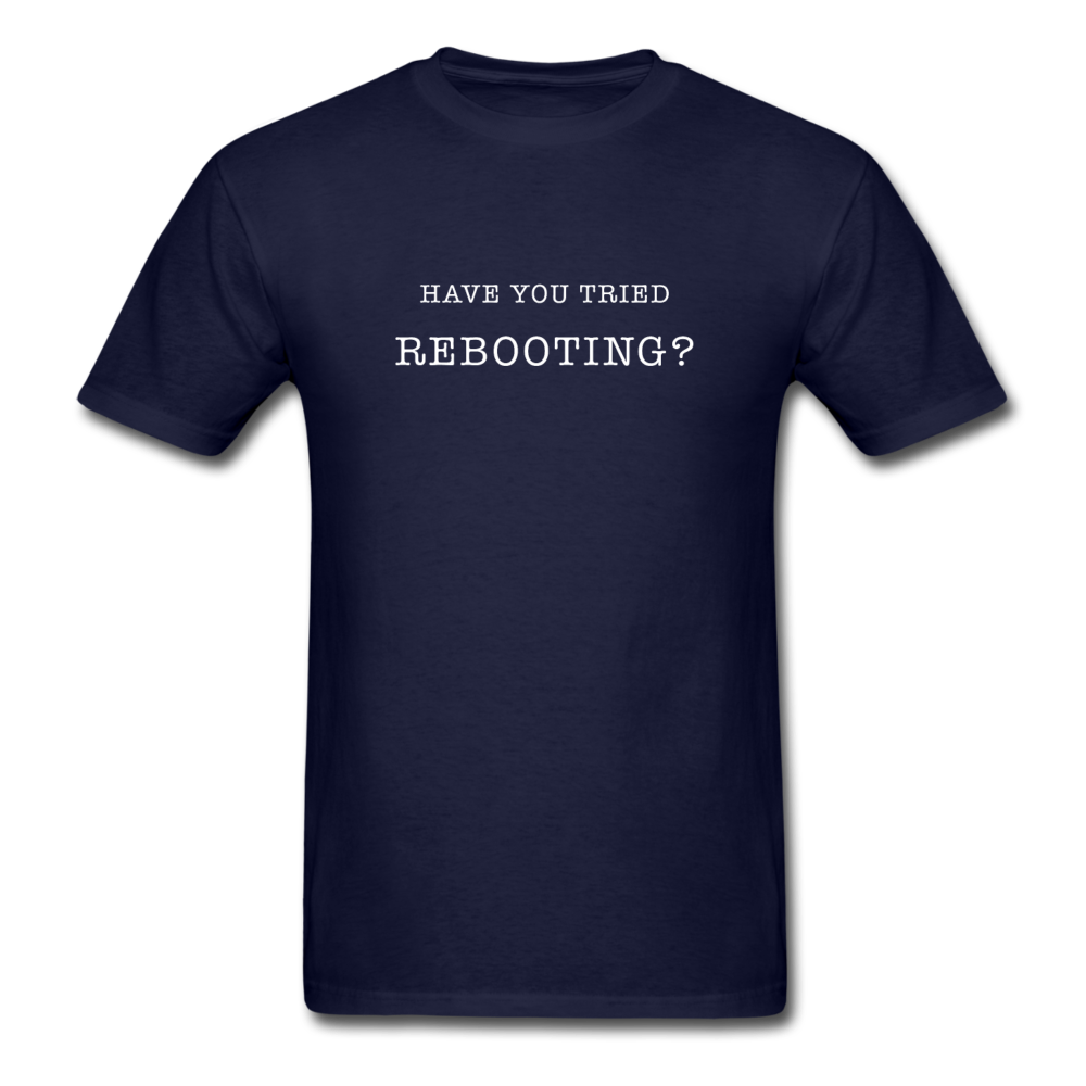 Rebooting T-Shirt - navy