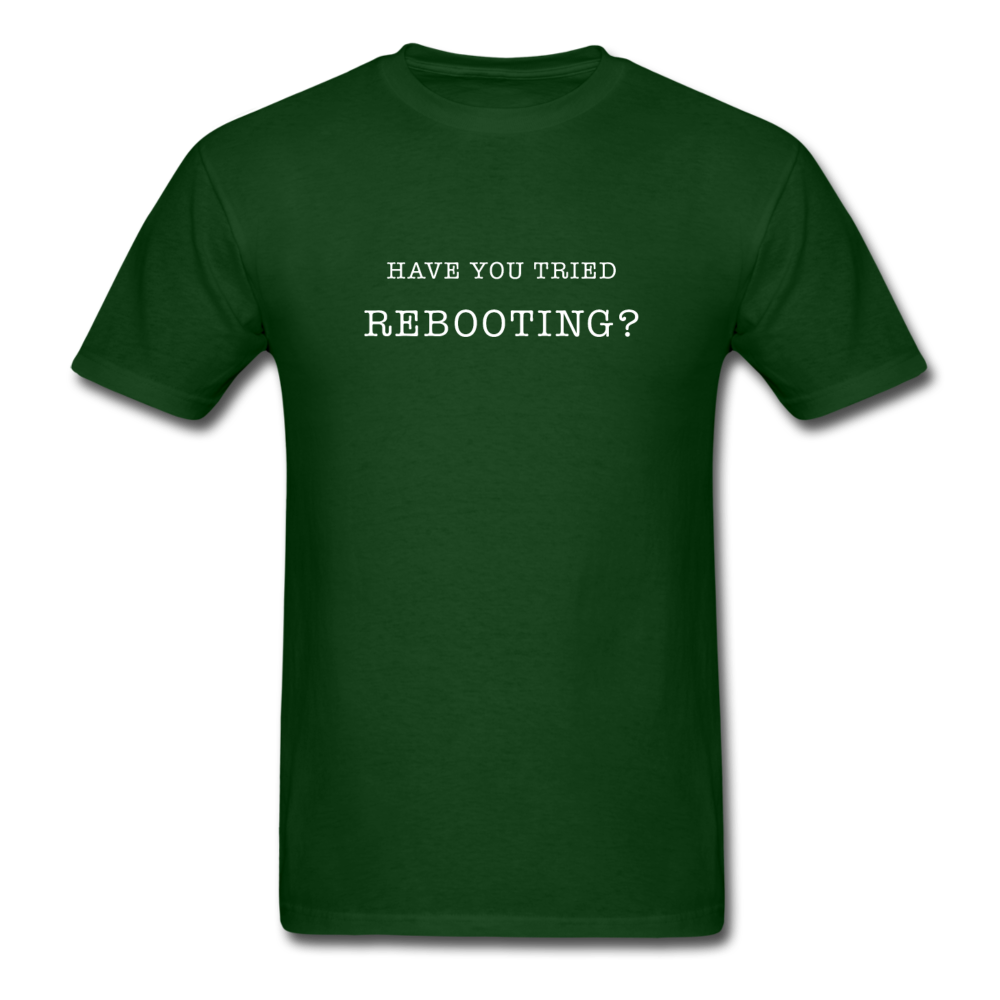 Rebooting T-Shirt - forest green