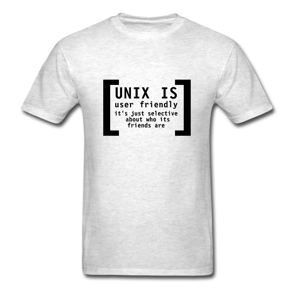 Unix T-Shirt - light heather gray
