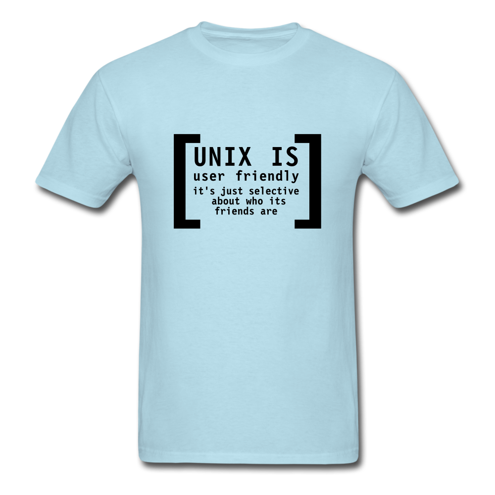 Unix T-Shirt - powder blue