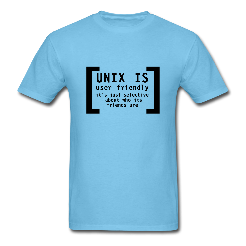 Unix T-Shirt - aquatic blue