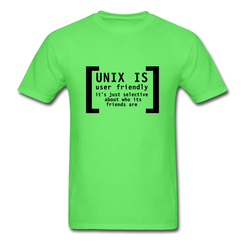 Unix T-Shirt - kiwi