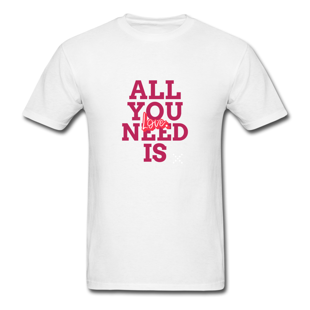 All You Need is Love T-Shirt - white