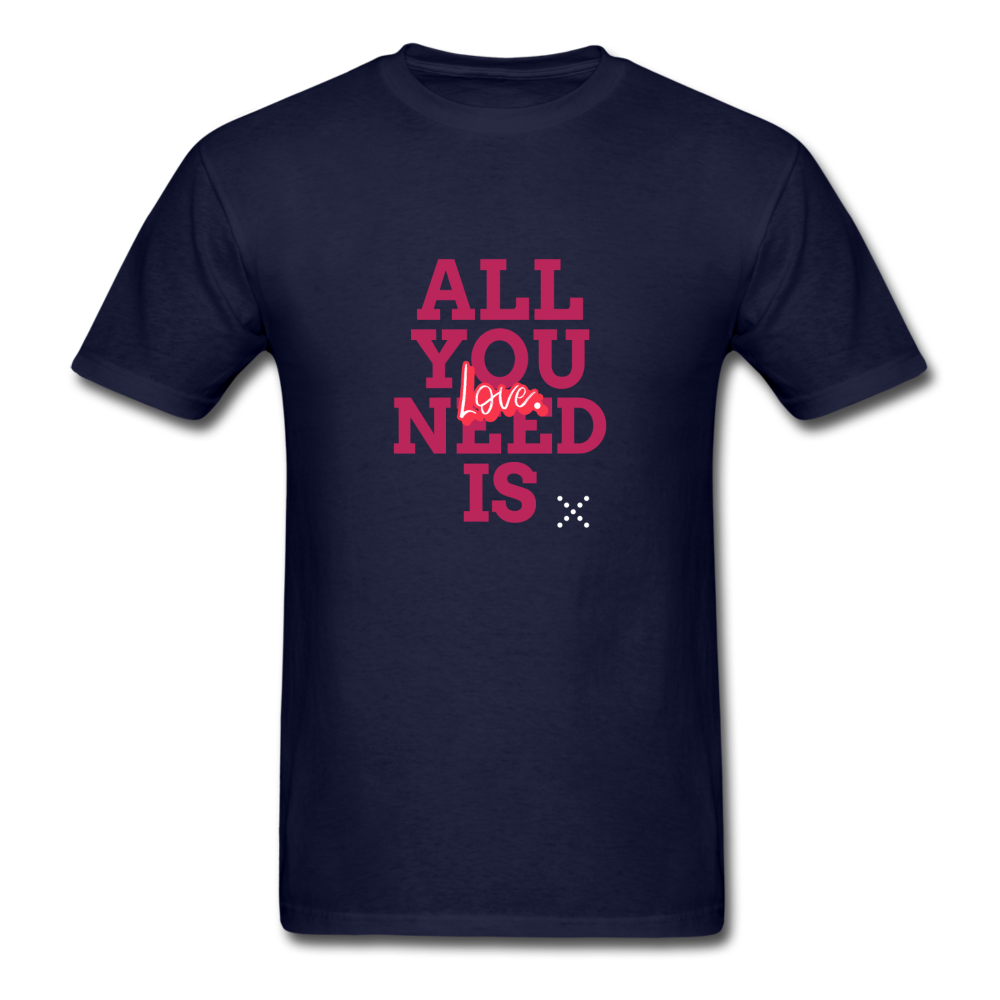 All You Need is Love T-Shirt - navy