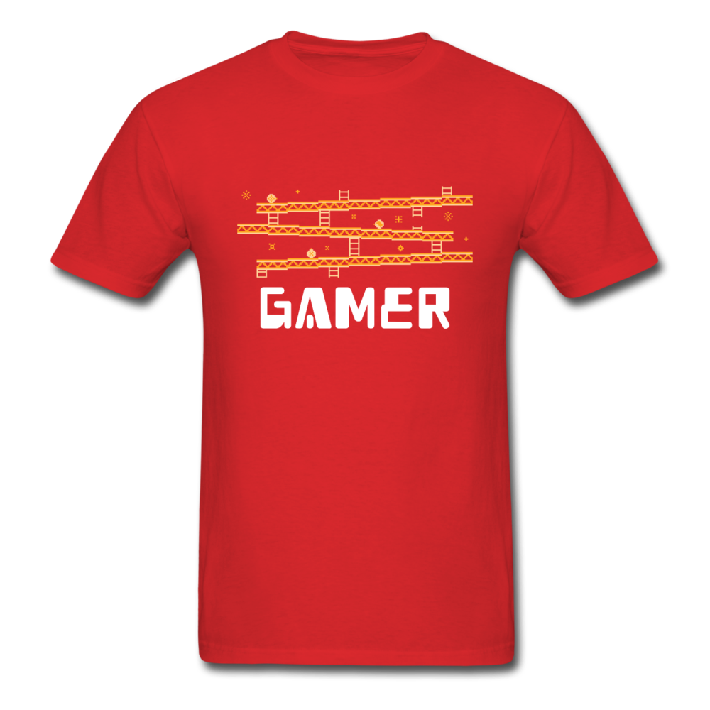 Retro Gamer T-Shirt - red