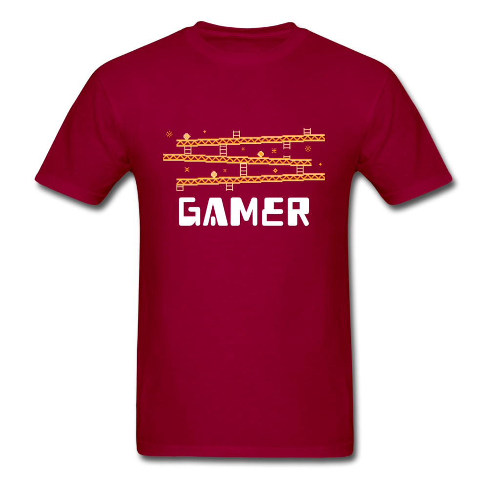 Retro Gamer T-Shirt - dark red