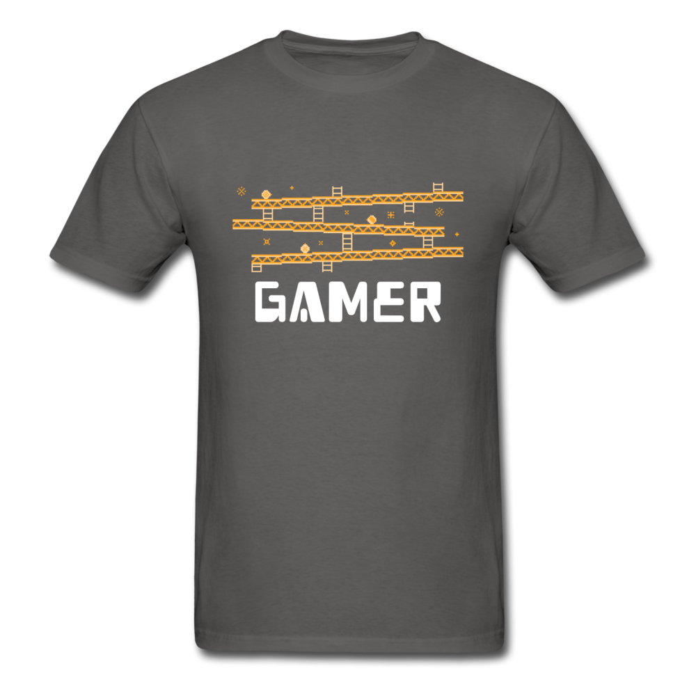 Retro Gamer T-Shirt - charcoal