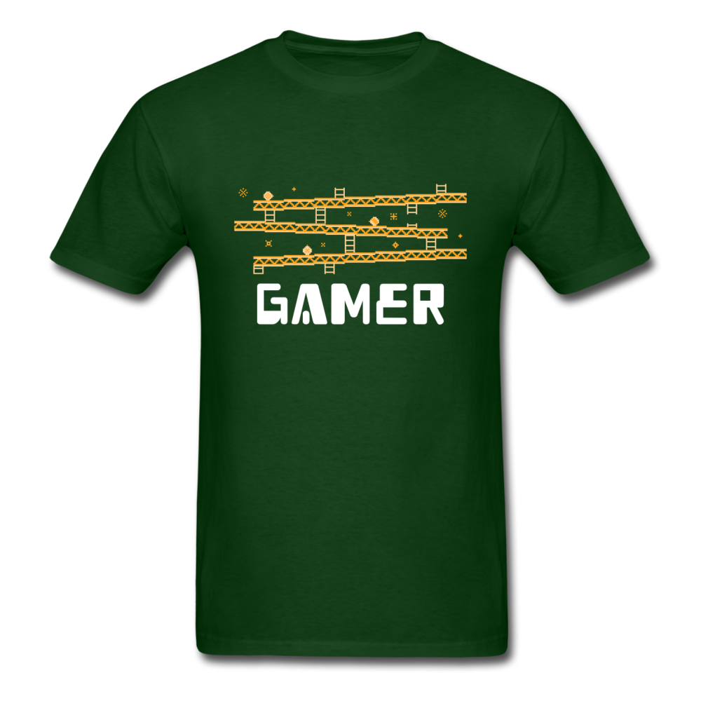 Retro Gamer T-Shirt - forest green