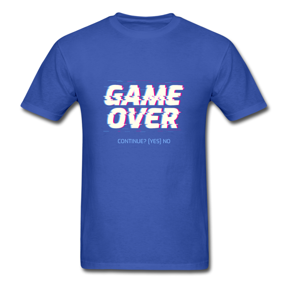 Game Over T-Shirt - royal blue