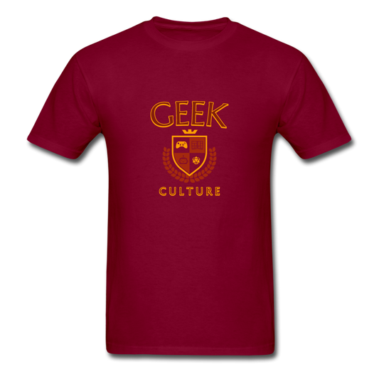 Geek Culture T-Shirt - burgundy