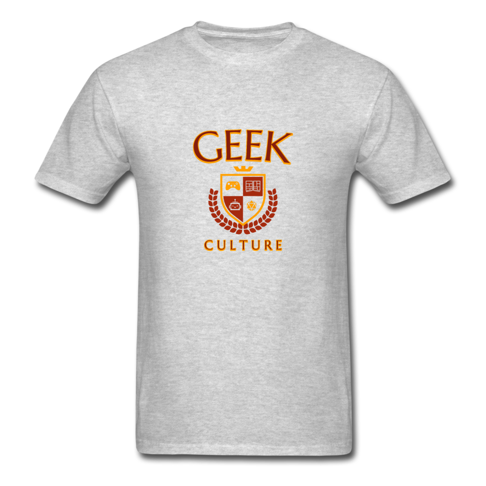 Geek Culture T-Shirt - heather gray
