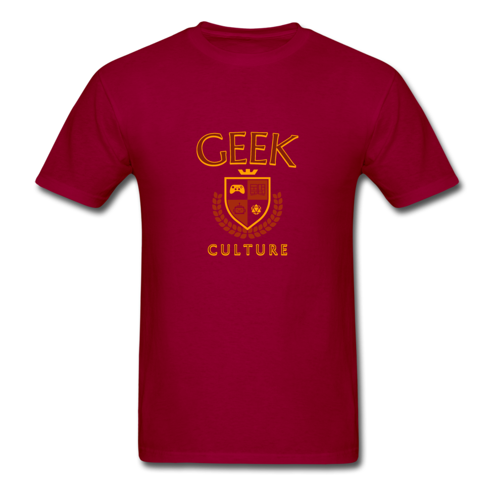 Geek Culture T-Shirt - dark red
