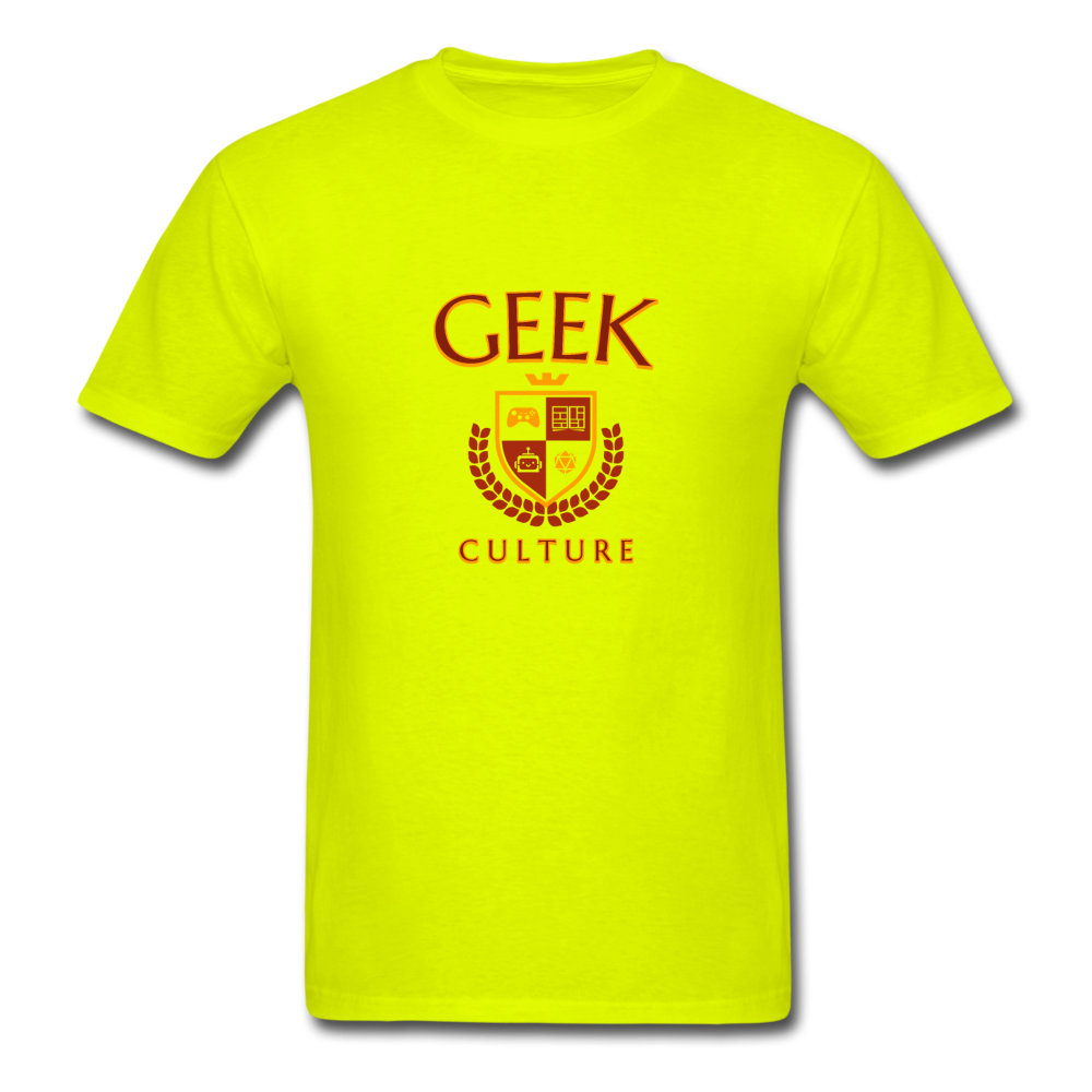 Geek Culture T-Shirt - safety green