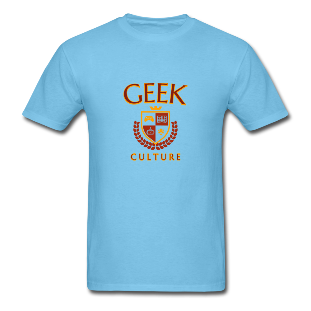 Geek Culture T-Shirt - aquatic blue