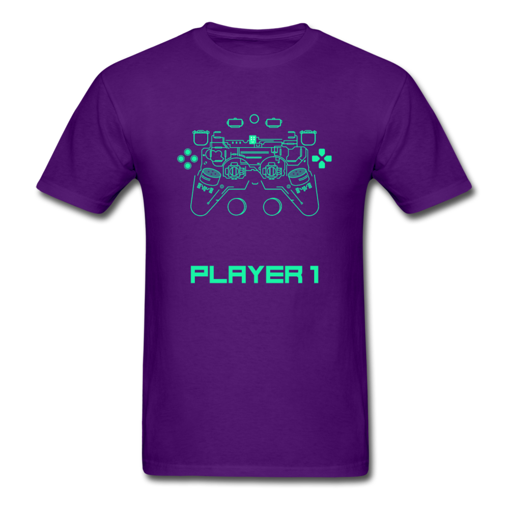 Techy Game Controller T-Shirt - purple