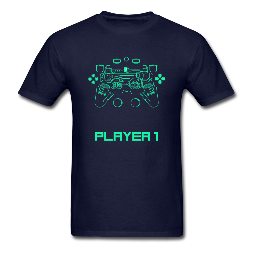 Techy Game Controller T-Shirt - navy