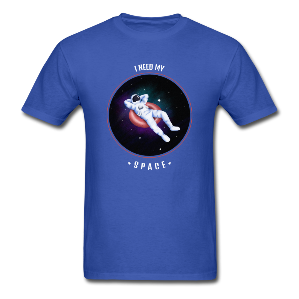 I Need My Space T-Shirt - royal blue