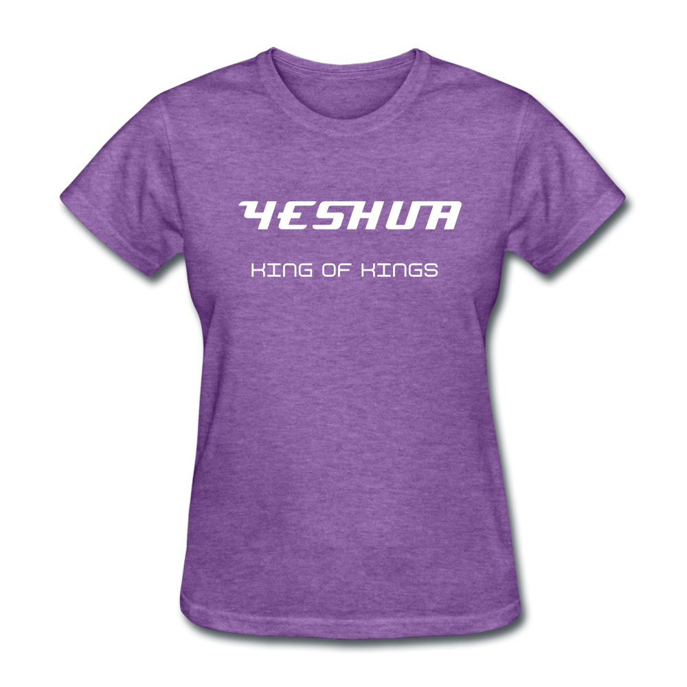 Women's Yeshua King of Kings T-Shirt - purple heather