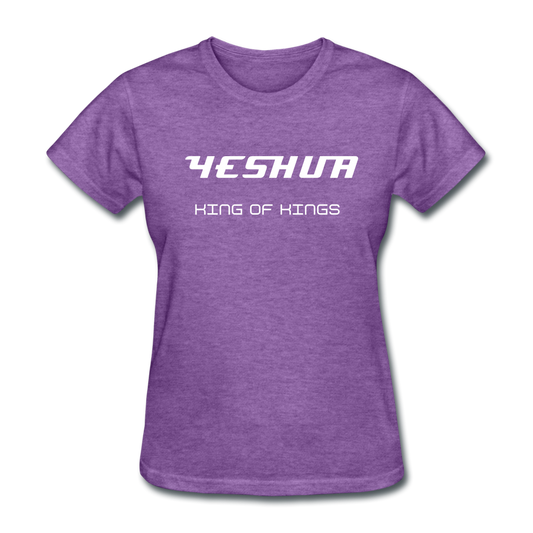 Women's Yeshua King of Kings T-Shirt - purple heather