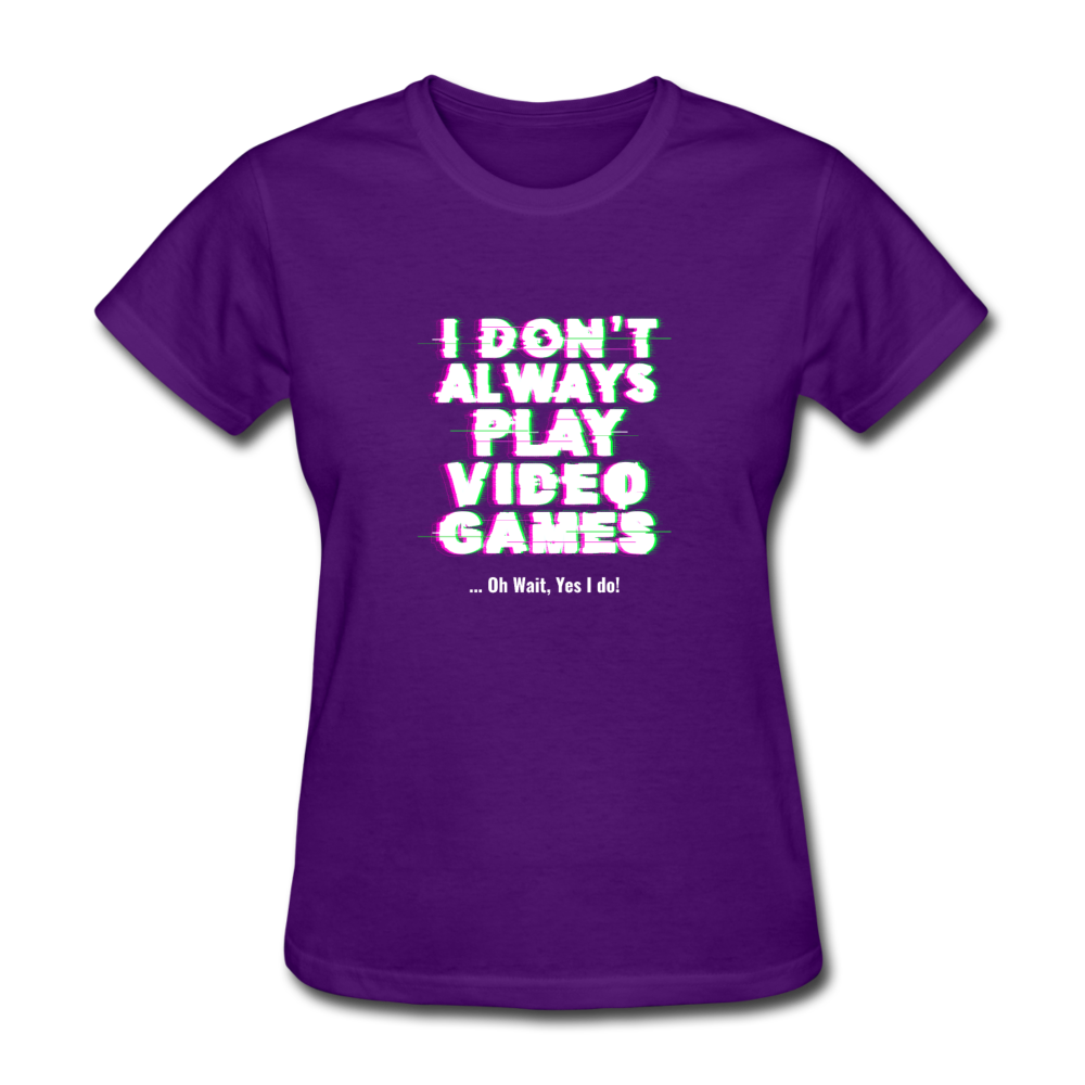 Women's Gamer T-Shirt - purple