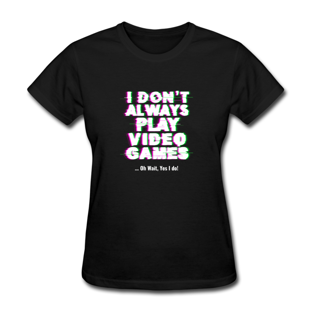 Women's Gamer T-Shirt - black