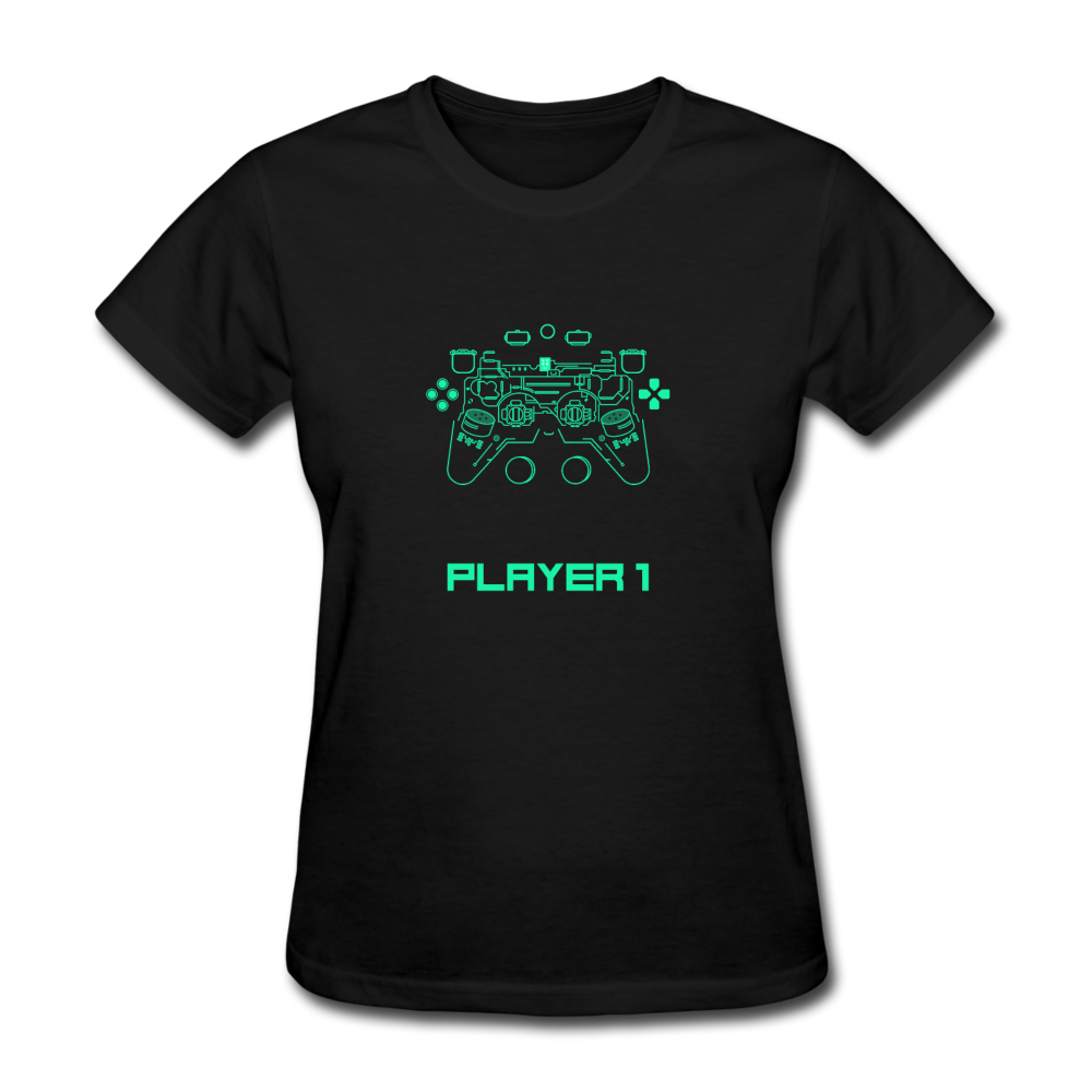 Women's Player 1 T-Shirt - black