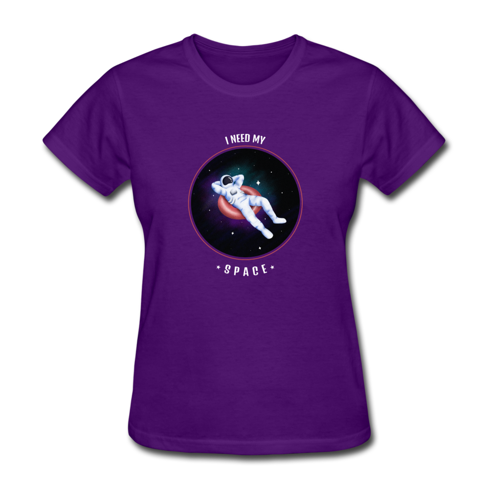 Women's I Need My Space T-Shirt - purple