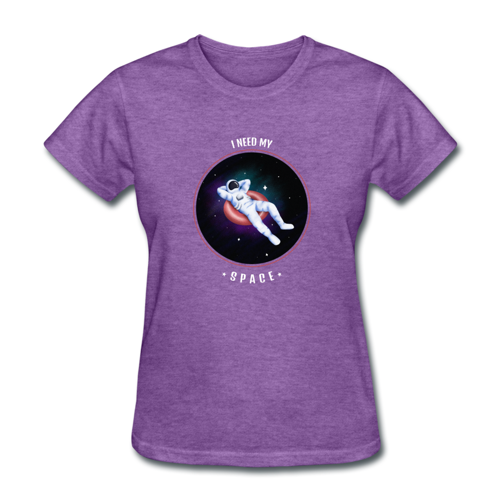 Women's I Need My Space T-Shirt - purple heather