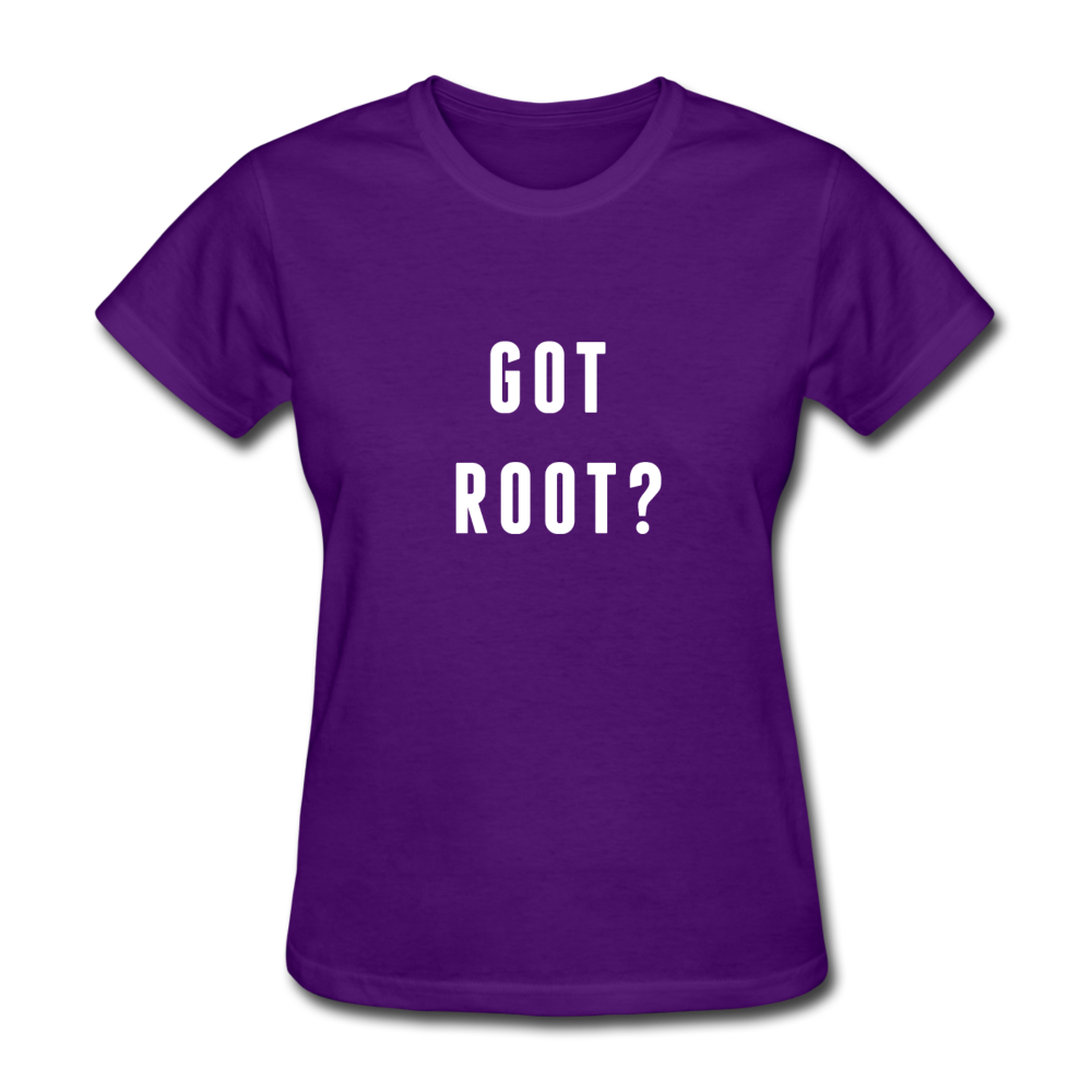 Women's Got Root T-Shirt - purple