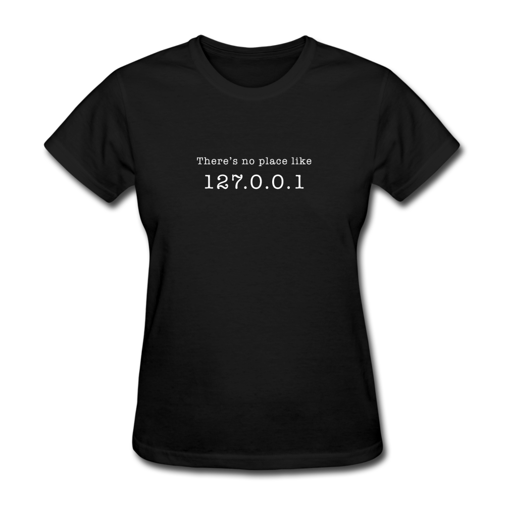 Women's 127.0.0.1 T-Shirt - black