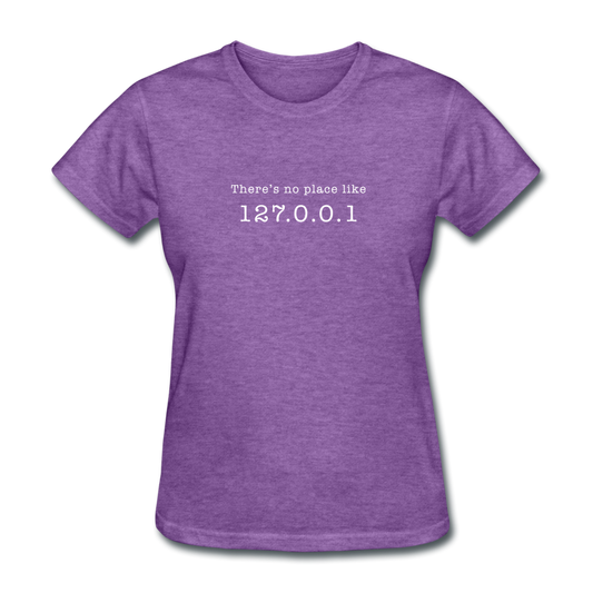 Women's 127.0.0.1 T-Shirt - purple heather