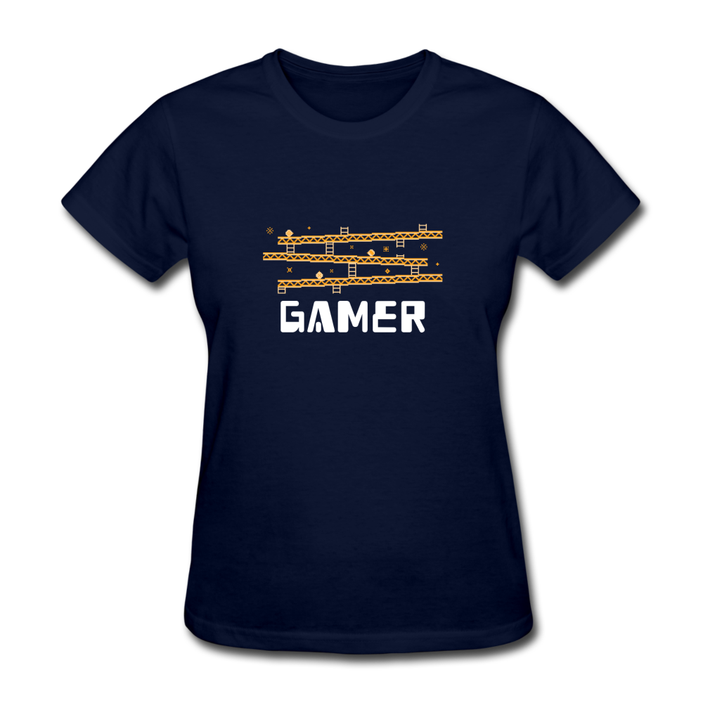 Women's Gamer T-Shirt - navy