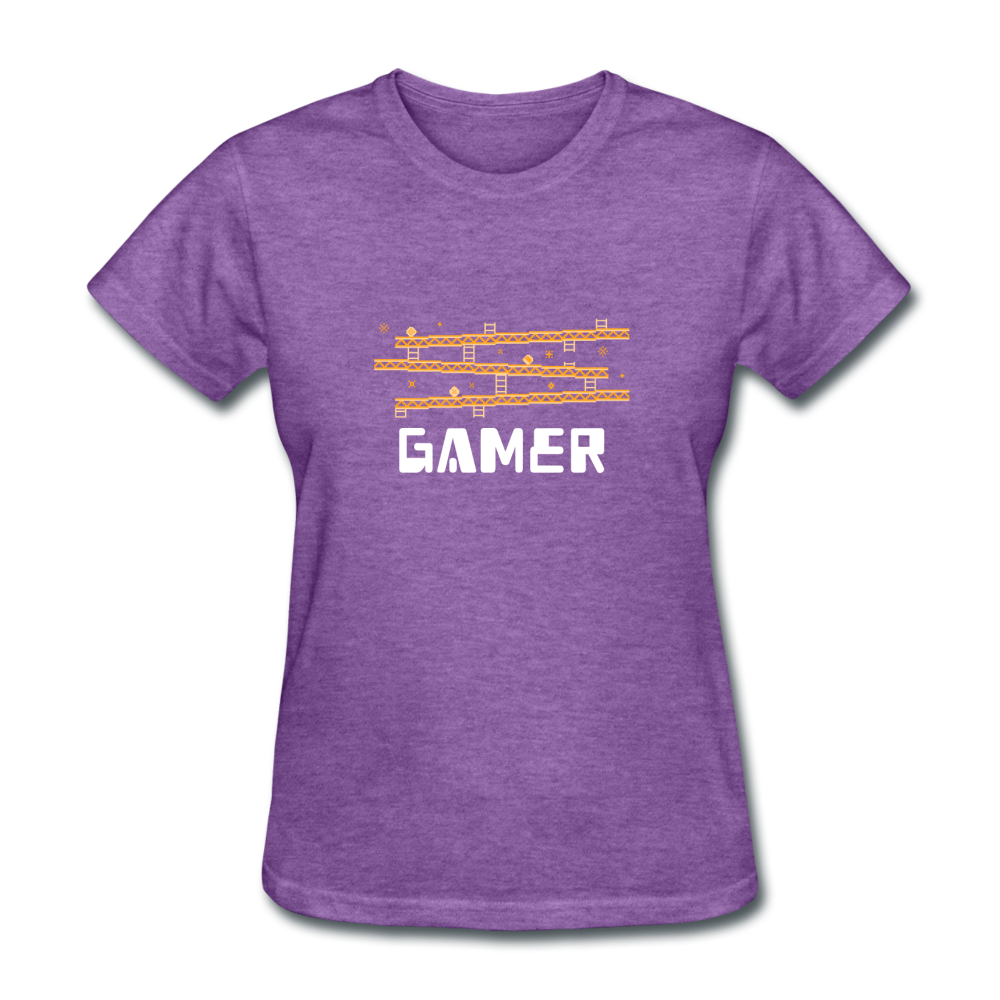 Women's Gamer T-Shirt - purple heather