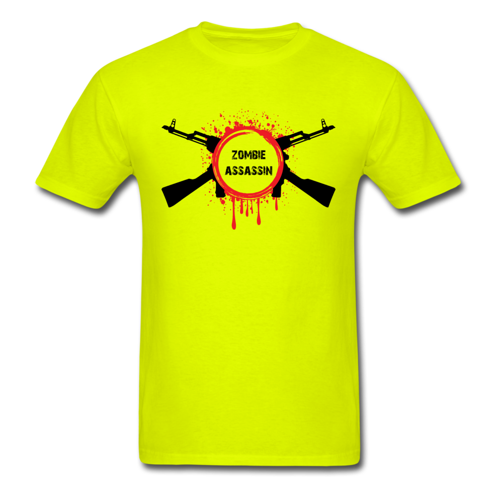 Unisex Zombie Assassin T-Shirt - safety green