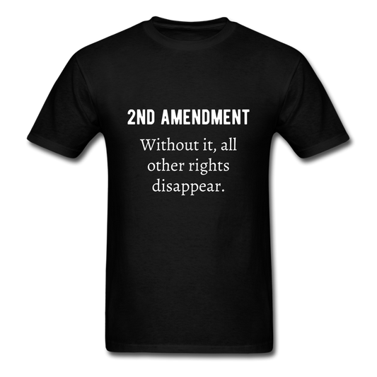 Unisex 2nd Amendment T-Shirt - black