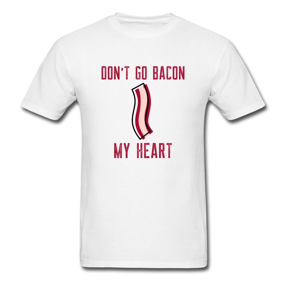 Unisex Bacon T-Shirt - white