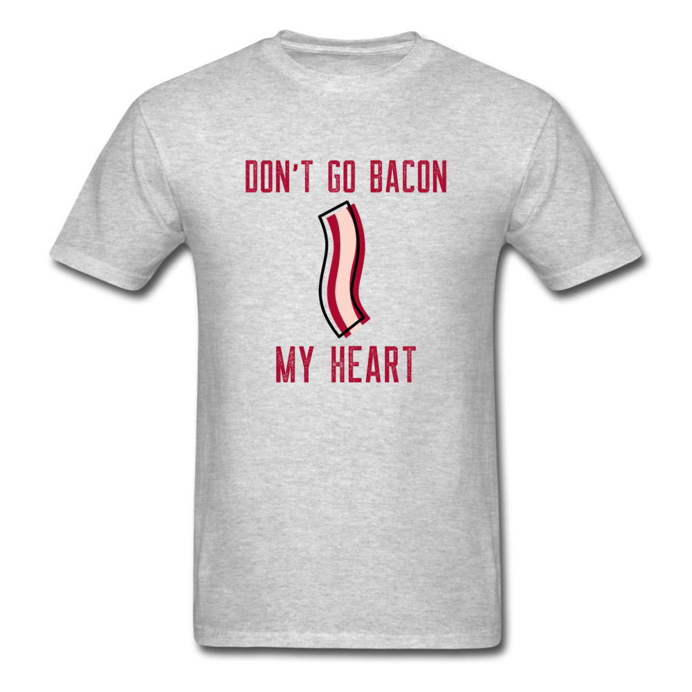 Unisex Bacon T-Shirt - heather gray