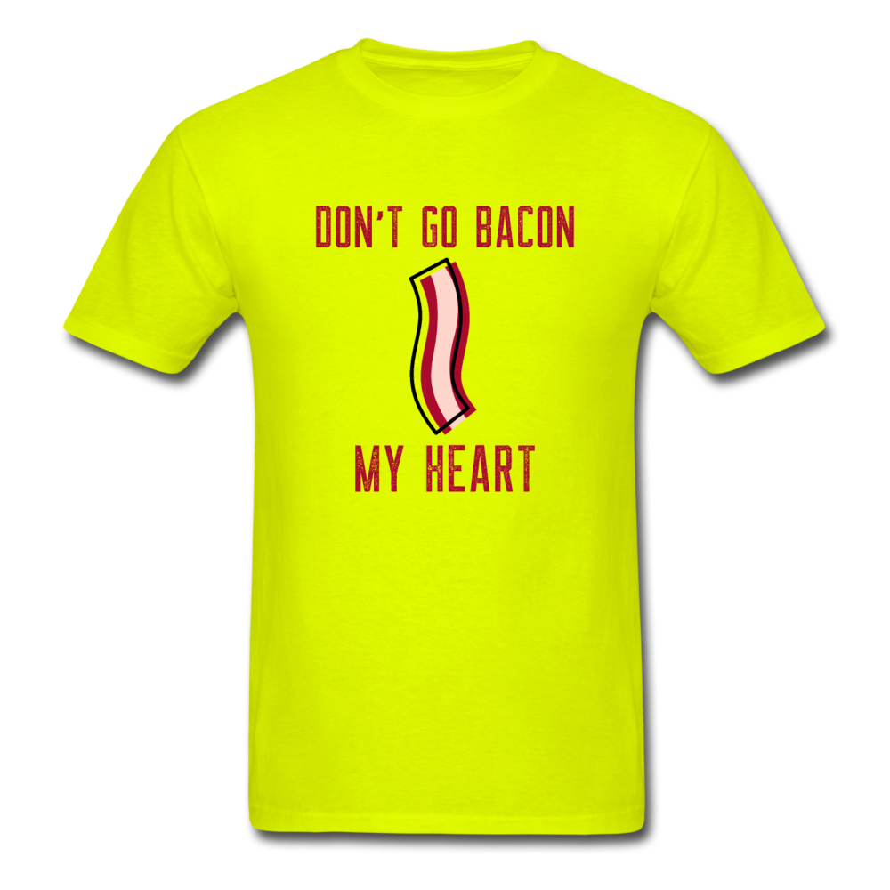 Unisex Bacon T-Shirt - safety green