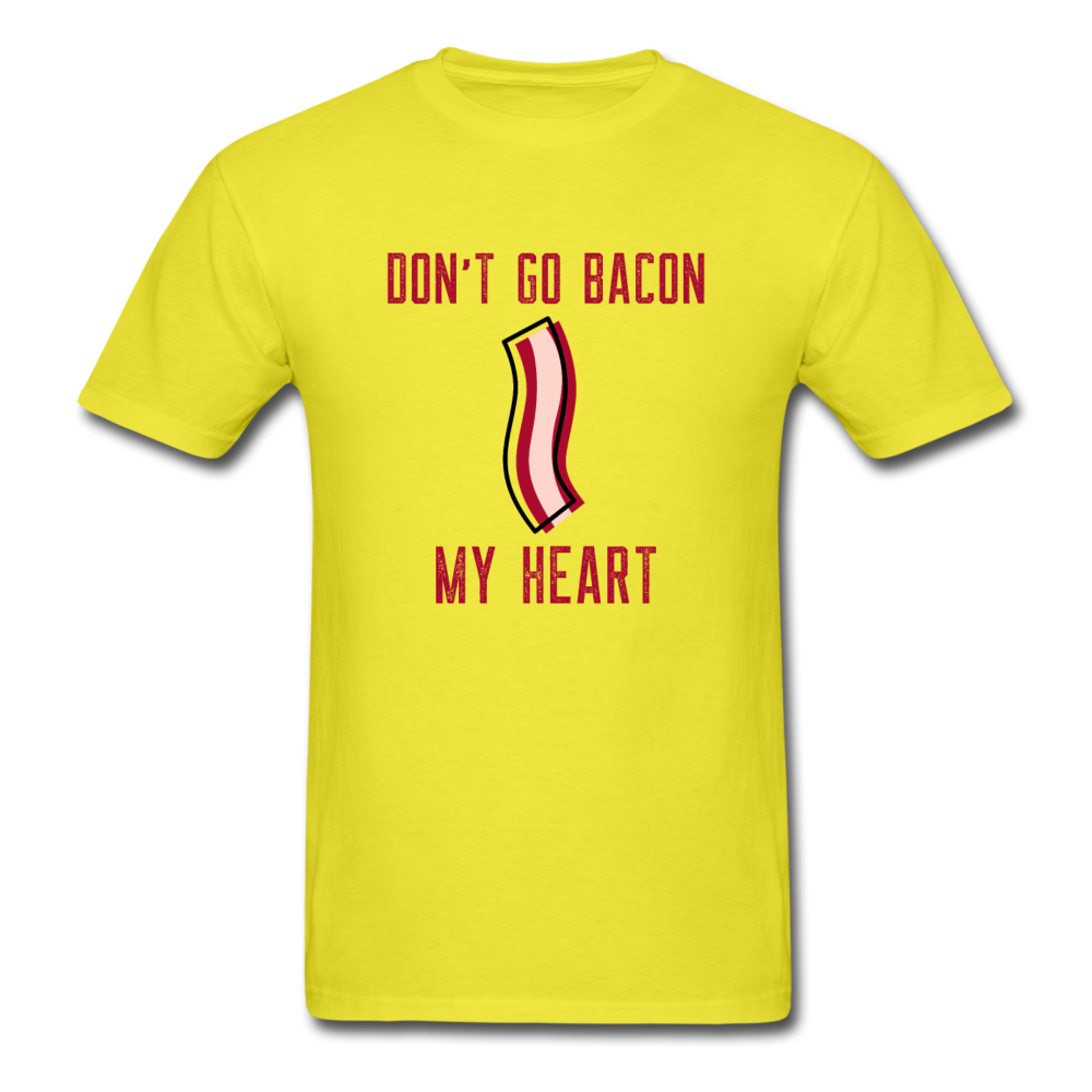 Unisex Bacon T-Shirt - yellow