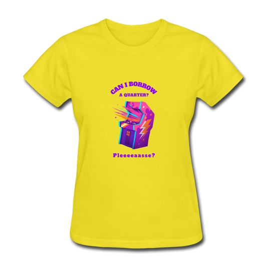 Women's Arcade T-Shirt - yellow
