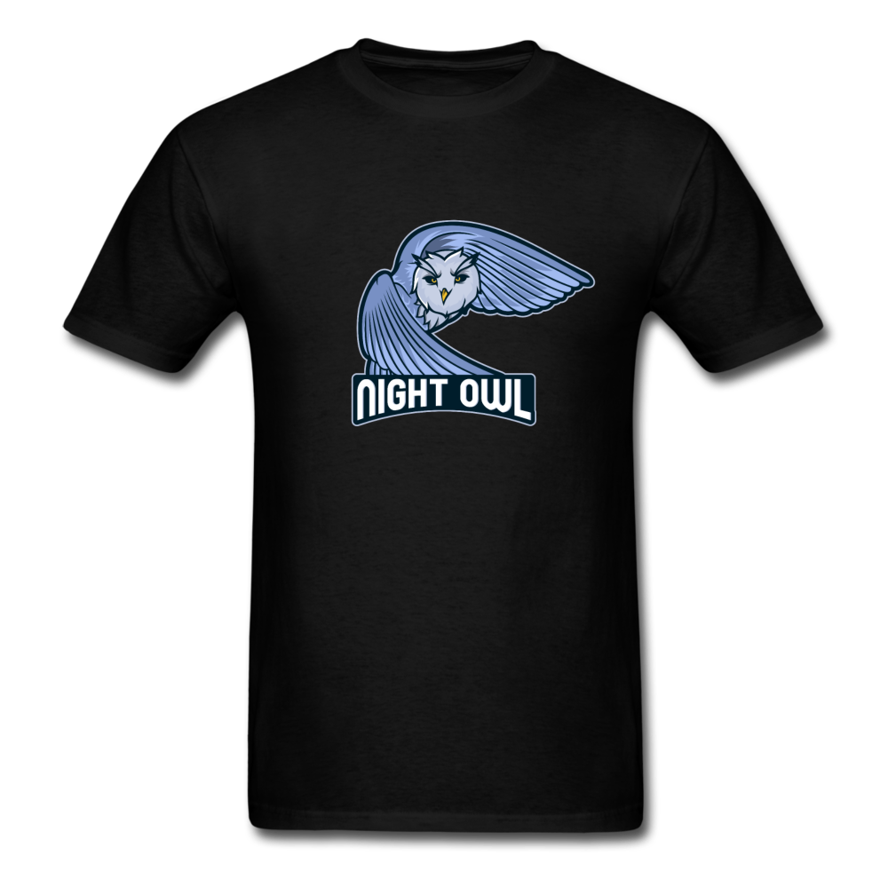 Unisex Night Owl T-Shirt - black