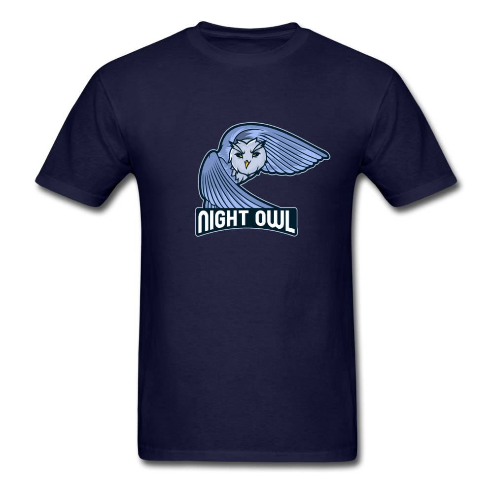 Unisex Night Owl T-Shirt - navy